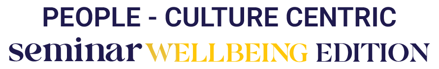 People Centric Culture Seminar Wellbeing Edition by Amany Helmy
